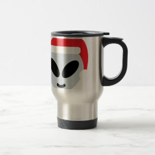 Mug De Voyage santa claus alien emoji