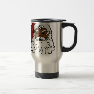Mug De Voyage santa claus noir