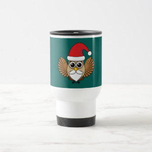 Mug De Voyage Santa Claus Owl
