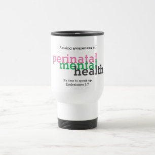 Mug De Voyage SANTÉ MENTALE PÉRINATALE Sensibilisation Personnal