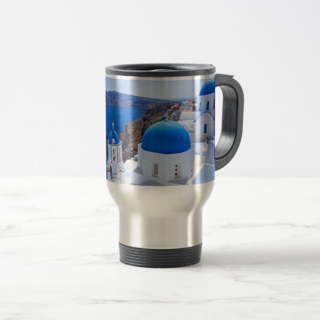 Mug De Voyage Santorin (Devant droit)
