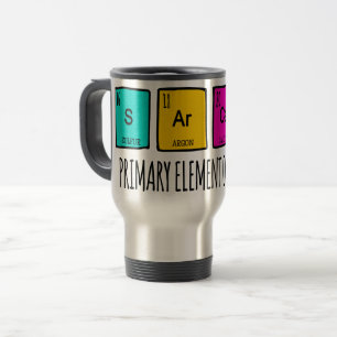 Mug De Voyage Sarcasme Principaux Éléments De La Science De L'Hu