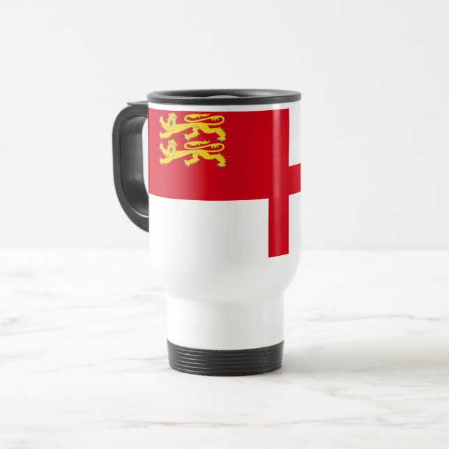 Mug De Voyage Sark Flag (Devant gauche)