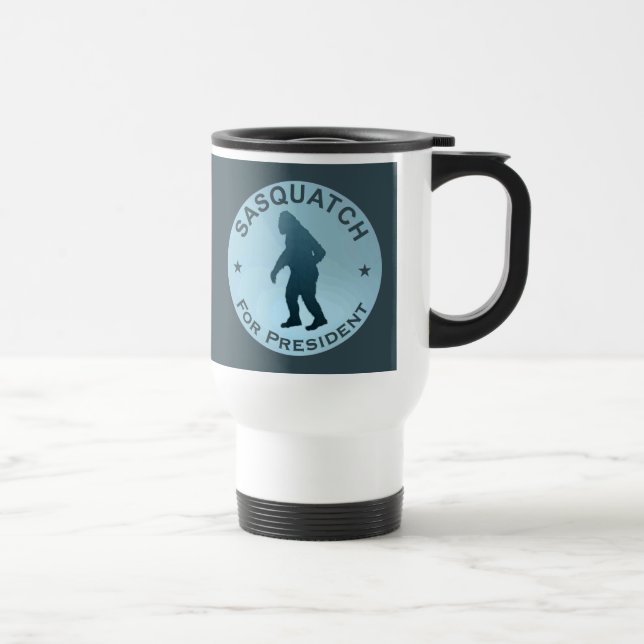 Mug De Voyage Sasquatch, Président (Droite)