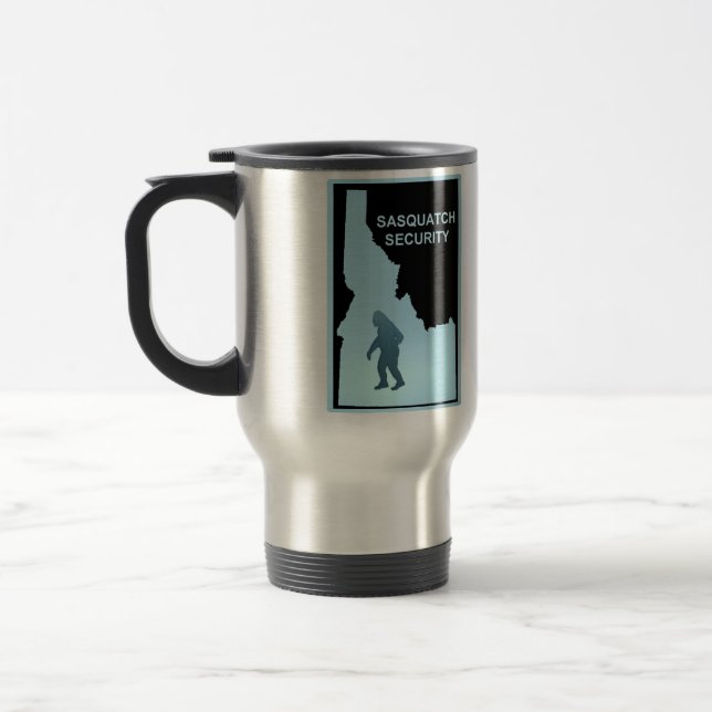 Mug De Voyage Sasquatch Sécurité - Idaho (Gauche)