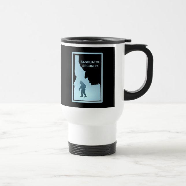 Mug De Voyage Sasquatch Security - Idaho (Droite)