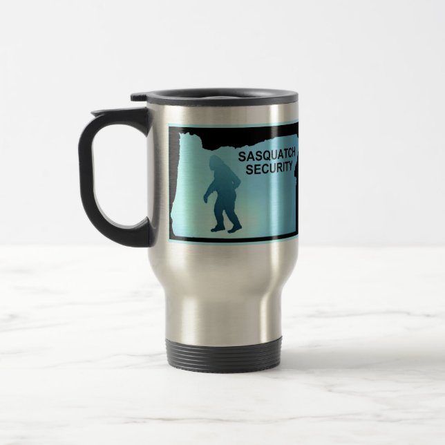 Mug De Voyage Sasquatch Security - Oregon (Gauche)