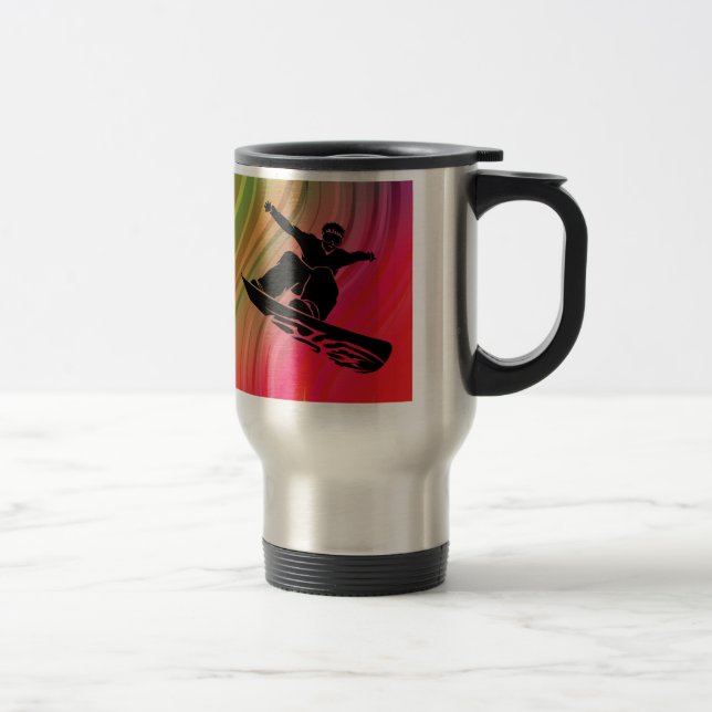 Mug De Voyage Saut à neige (Droit)