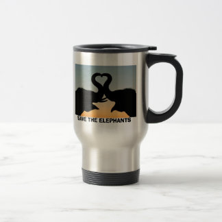 MUG DE VOYAGE SAUVEZ LES ÉLÉPHANTS