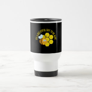 Mug De Voyage Save the Bees BEE Slogan Quotes Awareness Toxits