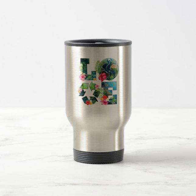 Mug De Voyage Save The Planet (Centre)