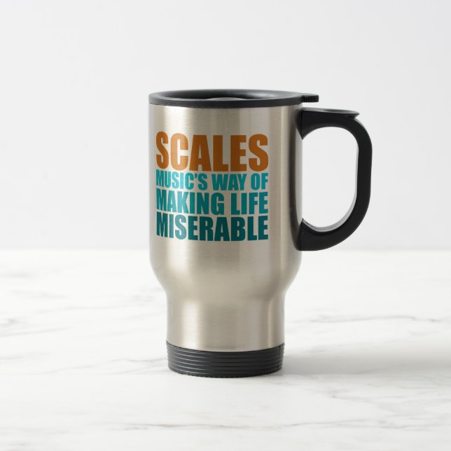 Mug De Voyage Scales musicales (Droit)
