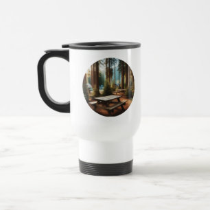 Mug De Voyage Scène de camping 