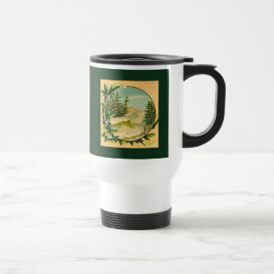 Mug De Voyage Scène de montagne rustique
