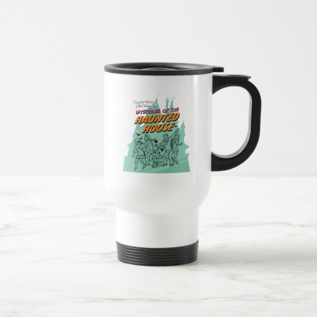 Mug De Voyage Scooby-Doo and the Gang "Haunted House" (Droite)
