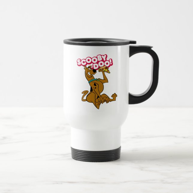 Mug De Voyage Scooby Doo Avec Pizza Slice (Droite)