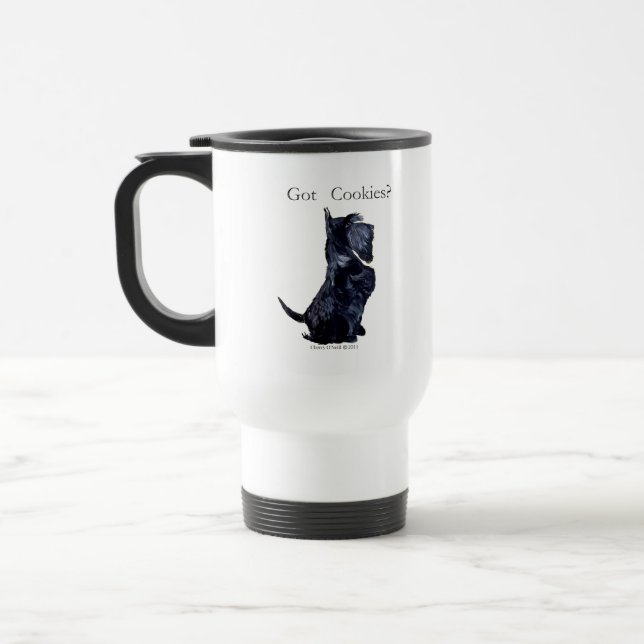 Mug De Voyage Scottie - biscuits obtenus ? (Gauche)