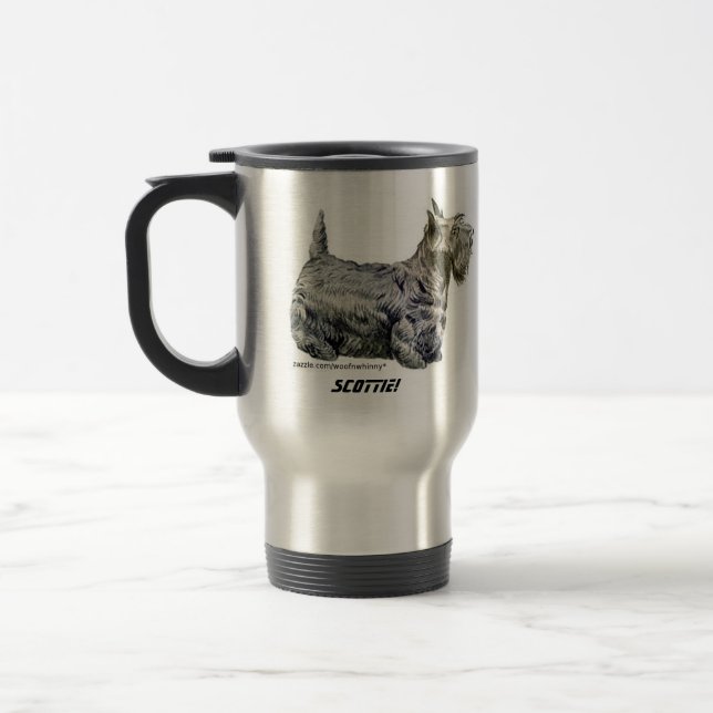 Mug De Voyage Scottish Terrier (Gauche)