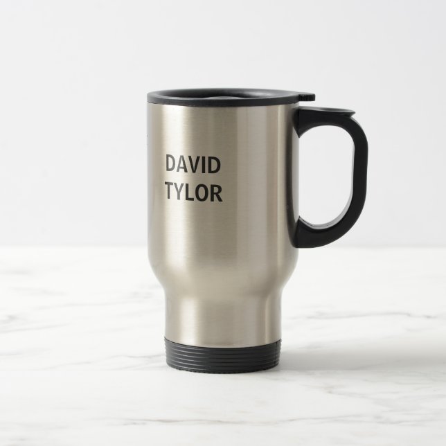 Mug De Voyage Se sentir en sécurité ce soir ! (Droit)