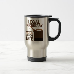Mug De Voyage Secrétaire juridique chocolat (drôle)