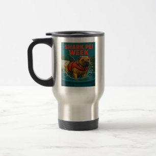 Mug De Voyage Semaine de la pêche au requin : Jardin de la terre