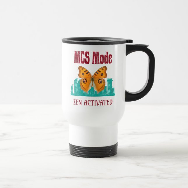 Mug De Voyage Sensibilisation à la sensibilité chimique multiple (Droite)