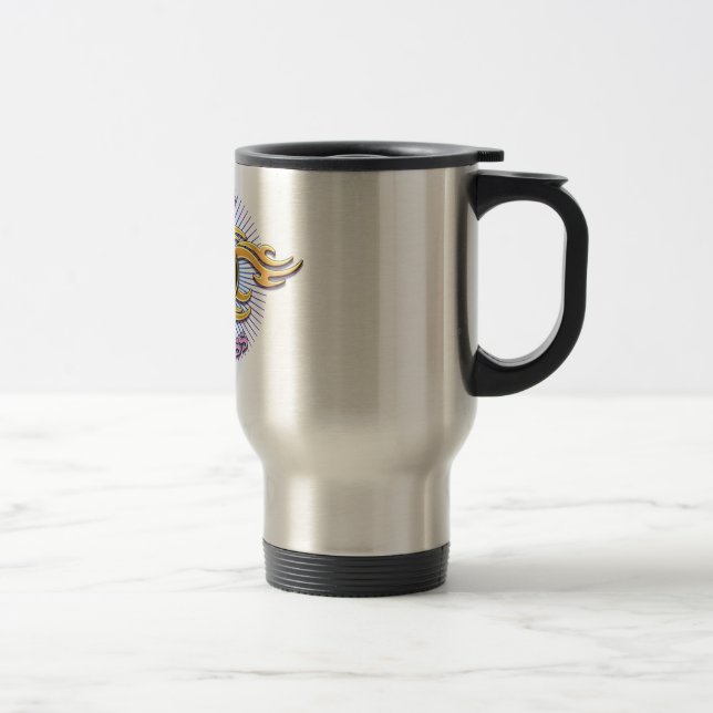 Mug De Voyage Sensibilisation sur l'autisme (Droit)