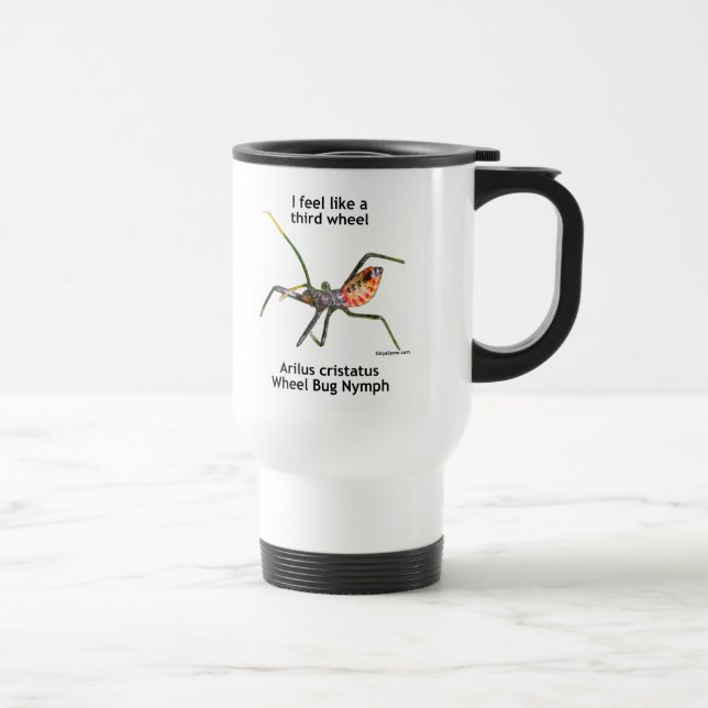 Mug De Voyage Sentez comme un troisième insecte de roue (Droite)