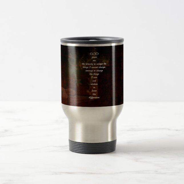 Mug De Voyage Serenity Prayer With Beautiful (Centre)