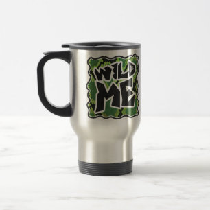 Mug De Voyage Serpent Wild Me noir et vert impression