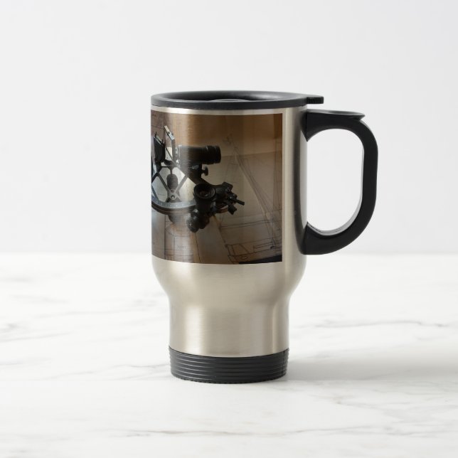 Mug De Voyage Sextant Antique (Droit)