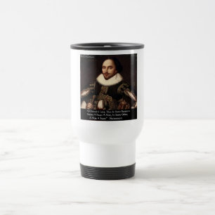 Mug De Voyage Shakespeare "O Powerpower Love" Citation Cadeaux T