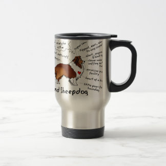 Mug De Voyage Sheltie de sable