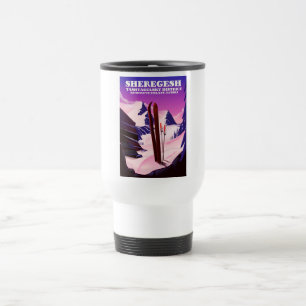 Mug De Voyage Sheregesh, Kemerovo Oblast Russie