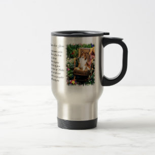 Mug De Voyage Shetland Sheepdog Shelter Cadeaux d'art