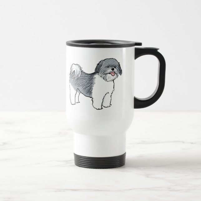 Mug De Voyage Shih Tzu (Droite)