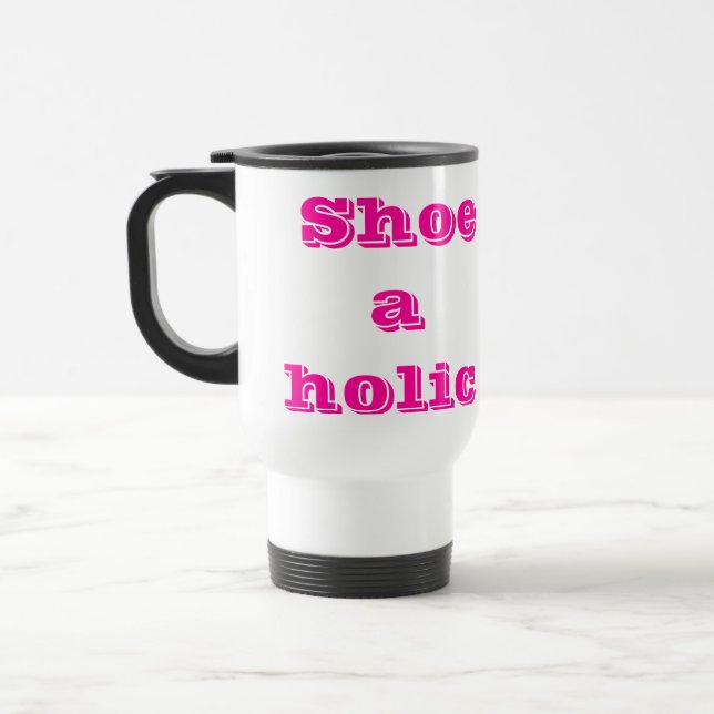 Mug De Voyage Shoeaholic (Gauche)