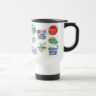 Mug De Voyage Si les chiens faits rassemblent des signes
