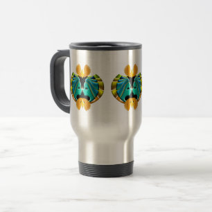 Mug De Voyage SIGNE Zodiaque Gemini Design