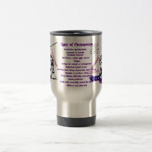 Mug De Voyage Signes de ménopause