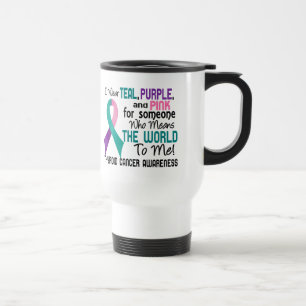 Mug De Voyage Signifie le monde à moi le cancer de la thyroïde 2