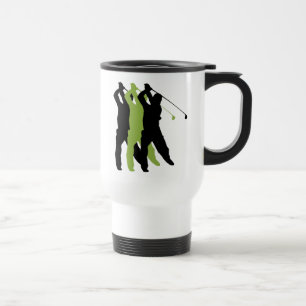 Mug De Voyage Silhouette de golf