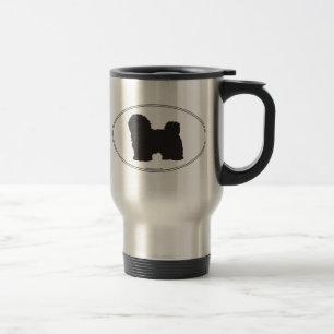 Mug De Voyage Silhouette de Havanese