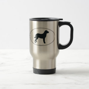 Mug De Voyage Silhouette de Retriever de la Baie de Chesapeake