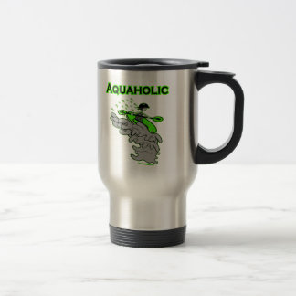 Mug De Voyage Silhouette Kayaking de Whitewater