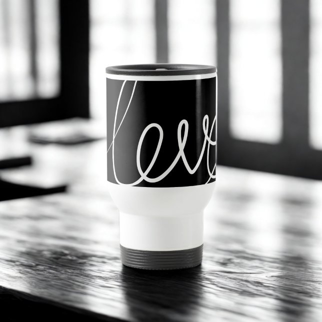 Mug De Voyage Simple Amour Conçu Voyage Thermique (Créateur téléchargé)