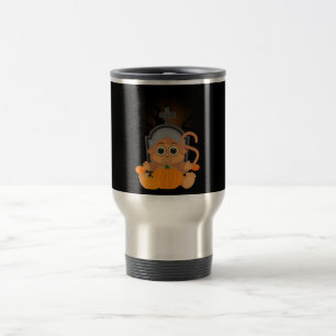 Mug De Voyage Singe d'Halloween