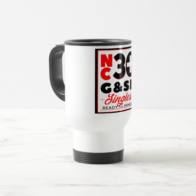 Mug De Voyage Singles NCG&SP (Devant gauche)
