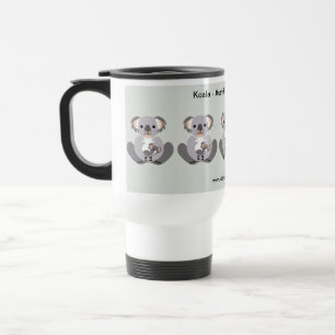 Mug De Voyage Sipping coffee - Endanganimal - KOALA -