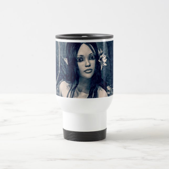 Mug De Voyage Sirène Rétro (Centre)